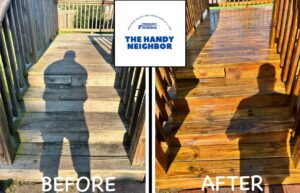 Deck cleaning in pawleys Island